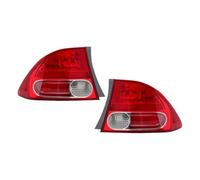 SRQORT Rear Brake Lights For Civic 2006 2007 2008 Tail Light Assembly Without Light Bulb HO2801165 33501-SNA-A02 Car Rear Taillight Brake Light Light Indicator(Pair)