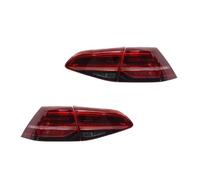 SRQORT Rear Brake Lights For VW For Golf 7/7.5 taillight assembly 2013-2020 LED streamer steering rear light taillight car accessories Light Indicator(Red L and R)