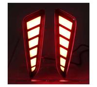 SRQORT Rear Lights Car Flashing Multi-function Reflector Lamp Rear Fog Lamp Rear Bumper Light Brake Light For Toyota For C-HR For CHR 2016-2019 Rear Lamps Indicator(C)