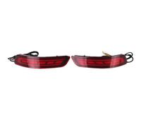 SRQORT Rearview Mirror Indicator Light Car Rear Bumper Taillights Dynamic Multifunction LED Flowing Flashing Brake Lamp For Toyota For Corolla For Altis 2014-2018 Turn Signal(2 Kinds Function)