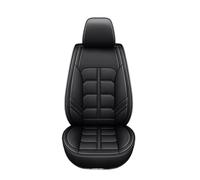 SRQORT The Leather Car Seat Protective Cover For All-Season Universal 5-Seat Models Is Compatible With Most Car Seat Protective Covers Car Seat Covers(Black)
