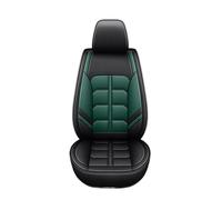 SRQORT The Leather Car Seat Protective Cover For All-Season Universal 5-Seat Models Is Compatible With Most Car Seat Protective Covers Car Seat Covers(BLACK GREEN)