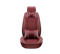 SRQORT Universal Car Seat Covers For Toyota All Model For Rav4 For Avensis T27 For Yaris For Prado 120 Seat Protectors Car Seat Covers(Luxury wine red)