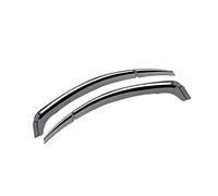 SRQORT Wind Rain Sun Deflectors For Fit For Jazz Hatchback 2014 2015 2016 2017 2018 ABS Car Smoke Window Sun Rain Visor Deflector Guard 4pcs