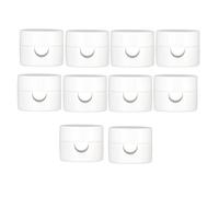 Srrrwunti 10Pcs Hook for Ceiling Hanging Light,DIY Lamp Hanging Electric Wire Cable Cord Chandelier Fixture Hardware Hook White