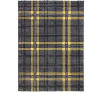 SrS Rugs® Glendale Classic Collection Tartan Rug, 8 Colours, 5 Sizes (Yellow, 67 x 240cm)