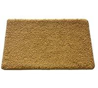 SrS Rugs® Long Soft Shaggy Non-Slip Bathroom Floor Mat Luxury Rug Fluffy Washable Bedroom 100cm x 160cm (Gold Mustard)