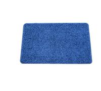 SrS Rugs® Non Slip Bath Mat - Super Soft Machine Washable Rug - Multiple Colours & Sizes (Dark Blue, 66cm x 120cm)