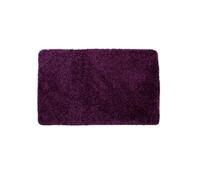 SrS Rugs® Non Slip Bath Mat - Super Soft Machine Washable Rug - Multiple Colours & Sizes (Dark Purple, 80cm x 150cm)