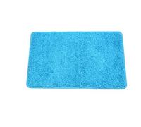 SrS Rugs® Non Slip Bath Mat - Super Soft Machine Washable Rug - Multiple Colours & Sizes (Teal Blue, 100cm x 160cm)