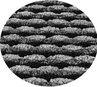 SrS Rugs® Non Slip Kitchen Door Mats & Hallway Runners Washable Rug UK (Anthracite Stripes, 57cm x 120cm)