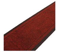 SrS Rugs® Sydney Long Carpet Runner - Heavy-Duty - Stain-Resistant - Absorbent - Non-Slip Rubber Backed - Strong - Industrial Grade - Tough Mat for Hall and Stairs (Red, Length: 8' (80 x 244 cm))