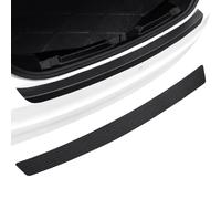 SRSDG Car Carbon Fiber Rear Bumper Protector Strip for Skoda Scala I 2019-2024, Anti-scratch Flexible Auto Rear Trunk Door Sill Guard Sticker Plate,B