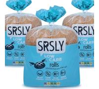 SRSLY Low Carb Keto Bread Rolls x 12 | 2g Carbs, 130 Kcals, 13g Protein | Freshly Baked Light & Fluffy | Sugarwise Certified | High Protein | Low Calorie | Seriously Low Carb