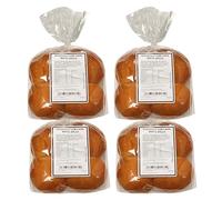 SRSLY Low Carb Keto Bread Rolls x16 | 2.3G Carbs, 135 Kcals, 16G Protein | Freshly Baked Light & Fluffy White Bread | Sugarwise Certified | High Protein Bread | Seriously Low Carb
