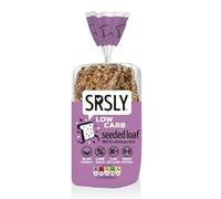SRSLY Low Carb Sliced Seeded Keto Bread - 1.1g Carbs & 57 Kcals Per Slice - Freshly Baked Light Texture - Sugarwise Certified High Protein High Fibre Lower Calorie Bread