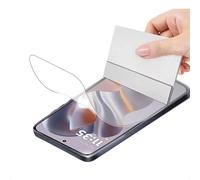 SRSRROP 3 Pieces Hydrogel Screen Protectors for Motorola Moto Edge 50 Neo 5G 6.4 Inch, Clear HD Screen Protector [Not Glass] High Sensitivity, Bubble Free Case-Friendly