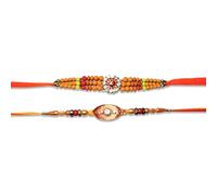 SRSWAMI Raksha Bandhan Rakhi,Rakhi Thread, Rakhi for Sister, Raksha Bandha Gift for Your Brother, Rakhi Bracelet for Loving Sibling,Rakhi for Brother Bhaiya Bhabhi Design-67