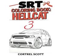 SRT Coloring Book: Hellcat 3 Durango Hammerhead