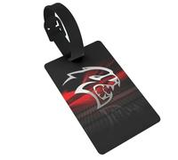 SRT Hellcat Demon Dodge Challenger Car Racing Luggage Tags Suitcase Accessories Travel Baggage Boarding Tag Portable Label