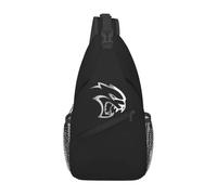 SRT Hellcat Demon Dodge Challenger Car Racing Sling Backpack Sling Bag Chest Bag Daypack Men Crossbody Backpack Shoulder Bag