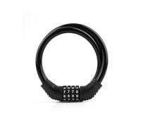 SRTMIRJJ 4 Digit Combination Bicycle Lock for Focus Sam2 6.9, Codes High Security Waterproof Anti Theft Lock, Outdoor Equipment Accessories,Black