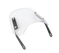 SRTMIRJJ Wind Screen Deflector Motorcycle for ZeaL / RZ250R / R1-Z / RD250 / R'NESSA, Universal Retro Windshield Windscreen, ABS Wind Deflector, for 5-7 Inch Headlights,Transparent
