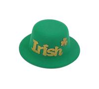 SRTUMEY 2025 St Patrick's Day Hat, Saint Patrick Party Novelty Cap for Men Women St Patrick's Top Caps Clover Shamrocks Irish Themed Green Leprechauns Hats