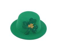 SRTUMEY 2025 St Patrick's Day Hat, Saint Patrick Party Novelty Cap for Men Women St Patrick's Top Caps Clover Shamrocks Irish Themed Green Leprechauns Hats