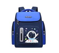 SRTUMEY Schoolbag for Primary School Students, 1 3 6 Grade Boys Astronauts Printed Space School Bag Kids Children's Backpack Back-To-School Season