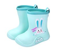SRTUMEY Wellington Wellies Booties Toddler UK Clearance,Kids Unisex Colorful Rain Boots Original First Classic Giant Glitter Boot (Toddler/Little Kid) for Puddle Splashing