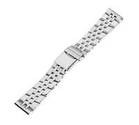 SRTYDCUR 316 Solid Stainless Steel Watchband 20mm 22mm 24mm Bracelet Compatible With Breitling Watch Strap Compatible With AVENGER NAVITIMER SUPEROCEAN Belt(24mm)