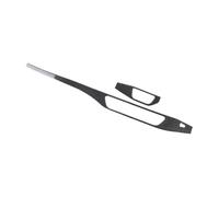 SRTYDCUR Car Central Control Headlight Switch Panel Trim Dashboard Decoration Accessories Carbon Fiber Sticker Compatible With Audi A4 B9 2017-2022(B RHD)