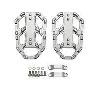 SRTYDCUR Compatible With NC750X Billet Wide Foot Pegs Pedals Rest Footpegs Compatible With Honda NC700S NC700X NC700/Compatible With NC750 S/Compatible With X Motorcycle Accessories(Silver)