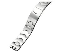 SRTYDCUR Compatible With Swatch Watch YCS Yas YGS IRONY Men's And Women's Fine Steel With Accessories 19mm 17mm(Silver,19mm)