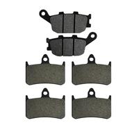 SRTYDCUR Motorcycle Front Rear Brake Pads Compatible With HONDA VTR1000F Super Hawk 1000 98-05 Firestorm CB900F 919 CB1000F CBR900RR CB1000 CB900 F(Front and Rear Pads)