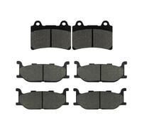SRTYDCUR Motorcycle Front Rear Brake Pads Compatible With YAMAHA XVZ1300 XV1600 XVZ 1300 TF Royal Star Midnight Tour Deluxe Venture S Silverado Star(Front and Rear)