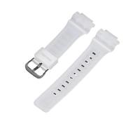 SRTYDCUR Silicone Strap Compatible With Casio Compatible With G-Shock AQ-S810W S800W AE-1200 AEQ-110 MCW-200H W-216H Men Resin Rubber Sport Watch Band Bracelet(Half Transparent02)