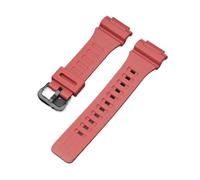 SRTYDCUR Silicone Strap Compatible With Casio Compatible With G-Shock AQ-S810W S800W AE-1200 AEQ-110 MCW-200H W-216H Men Resin Rubber Sport Watch Band Bracelet(Red02)