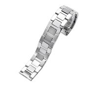 SRTYDCUR Solid 316L Stainless Steel Watchband Compatible With Cartier Solo 16mm 17.5mm 20mm 23mm Metal Watch Band Strap Wrist Watches Bracelet(20mm)