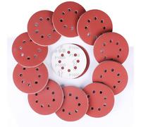 Sruhrak 100 Pcs Sanding Discs, 125mm Sanding Pads Set Hook and Loop 1000 Grits Sandpaper for Random Orbital Sander