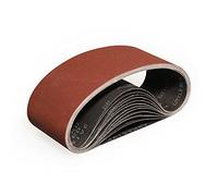 Sruhrak 100X610mm Abrasive Sanding Belt Set - 12 Pack 240 Grits Sandpaper Belts for Portable Belt Sander