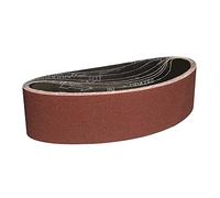 Sruhrak 100X915 mm Abrasive Sanding Belt Set - 8 Pack 80 Grits Sandpaper Belts for Portable Belt Sander