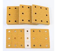 Sruhrak 110x115mm Sandpaper 8 Hole Sanding Pads 35 Pcs Grits 40 Set