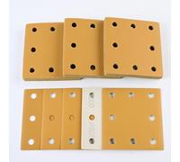 Sruhrak 110x115mm Sandpaper 8 Hole Sanding Pads 50 Pcs Grits 800 Set