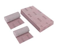 Sruhrak 115x230mm Net Sandpaper, 25 PCS Mesh Sanding Discs 240 Grit Hook and Loop Sanding Pads for Drywall Sander Efficient Dust Removal Random Orbital Sander Polishing