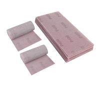 Sruhrak 115x230mm Net Sandpaper, 25 PCS Mesh Sanding Discs 400 Grit Hook and Loop Sanding Pads for Drywall Sander Efficient Dust Removal Random Orbital Sander Polishing