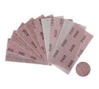 Sruhrak 115x230mm Net Sandpaper, 25 PCS Mesh Sanding Discs 80/120/180/240/400 Grits Hook and Loop Sanding Pads for Drywall Sander Efficient Dust Removal Random Orbital Sander Polishing