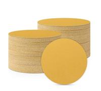 Sruhrak 125mm Sandpaper 220 Grit 100 Pcs, Quick Cut Medium Grinding Hook and Loop Sanding Discs for Orbital Sander, for Fast Sanding Between Coats and Efficient Surface Polishing