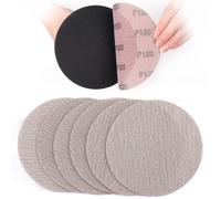Sruhrak 150mm Mesh Sanding Pads 50 Pcs Net Sandpaper 120 Grit Sanding Discs | Hook and Loop Sanding Net for Sander Efficient Dust Removal Random Orbital Sander Polishing and Sanding